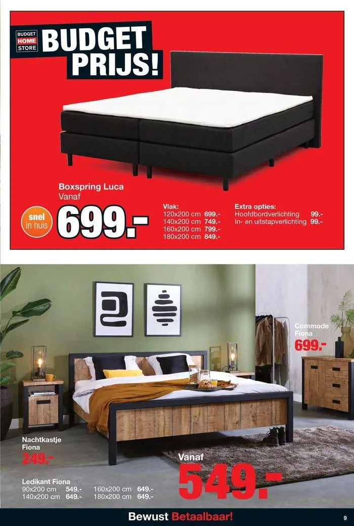Budget Home Store folder van 20 augustus tot 3 september 2024 - Folder pagina 9