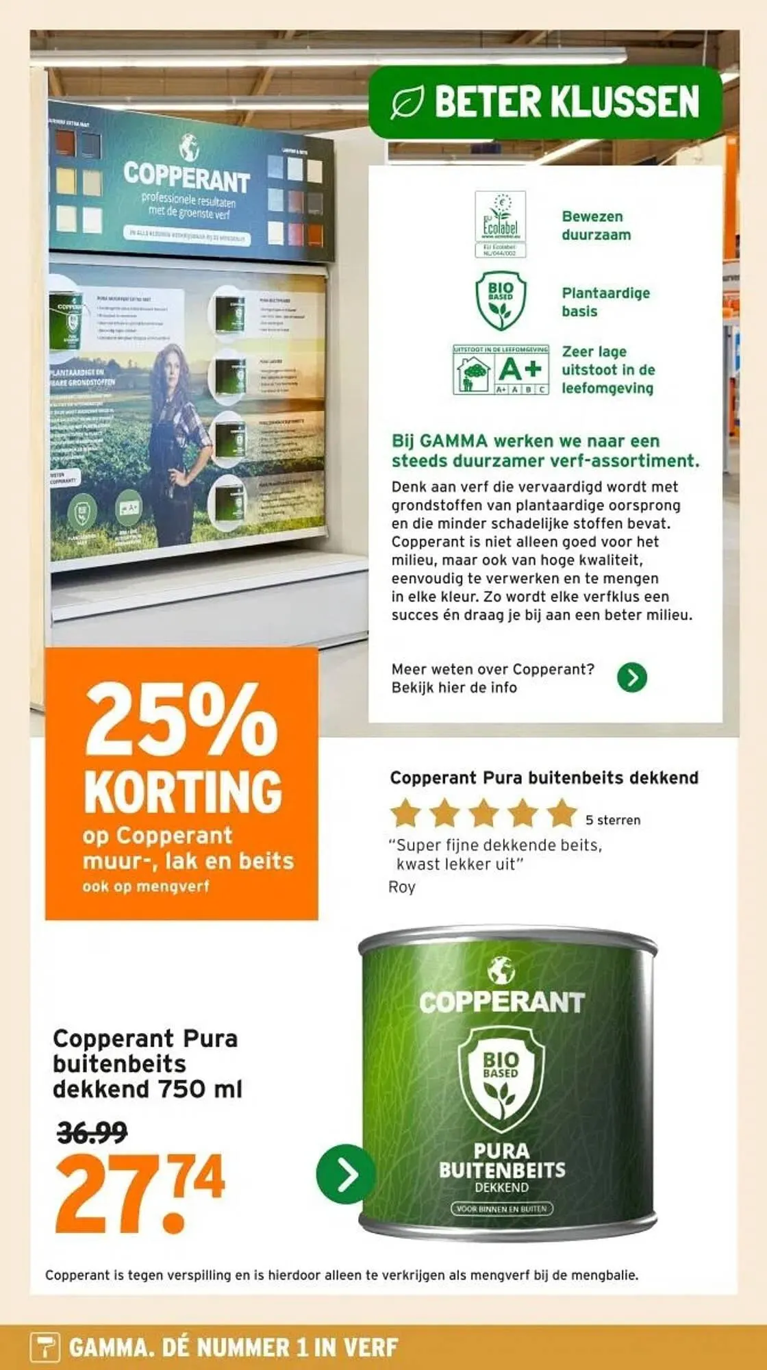 GAMMA folder van 9 juni tot 15 juni 2025 - Folder pagina 34