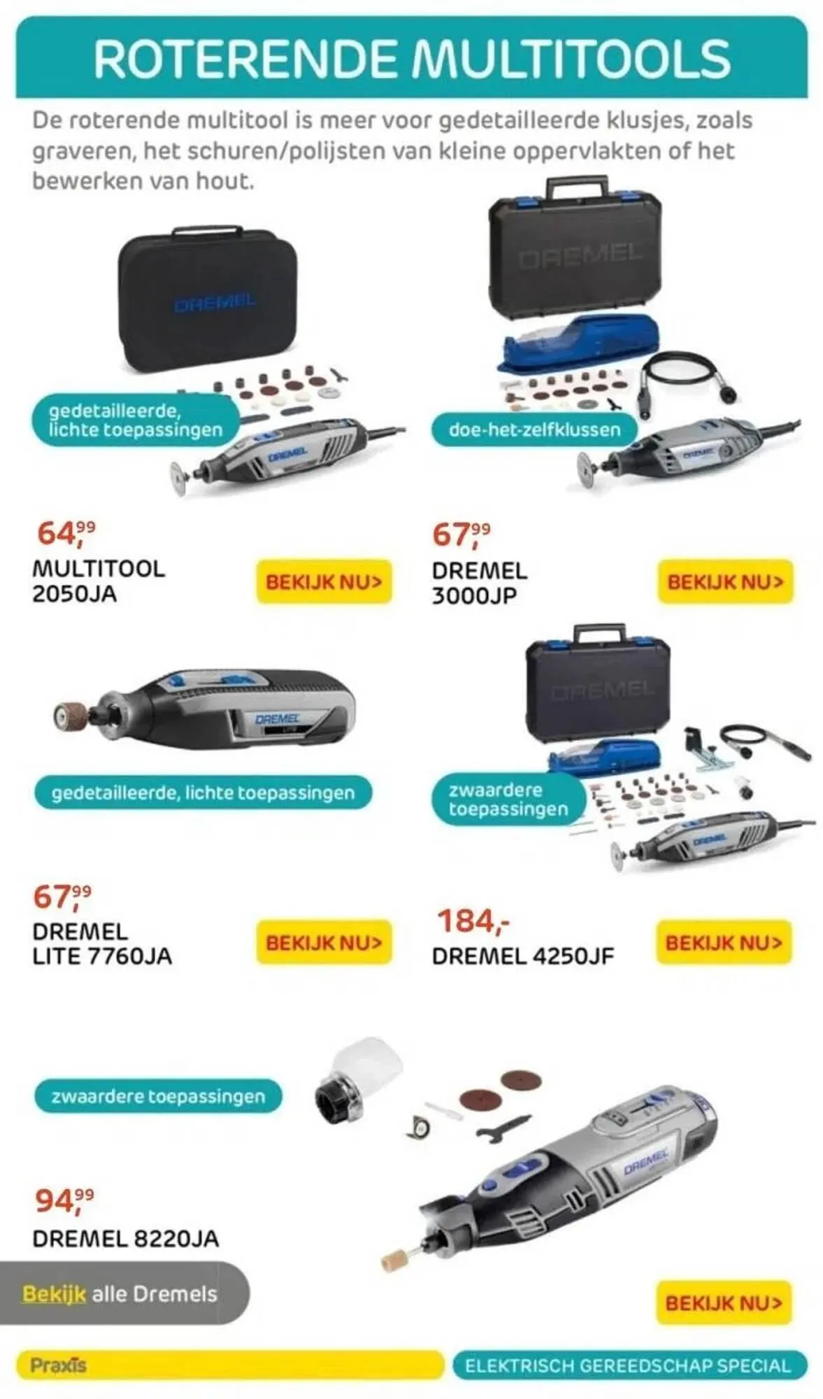 Praxis folder - Elektrisch Gereedschap van 16 november tot 31 juli 2023 - Folder pagina 34