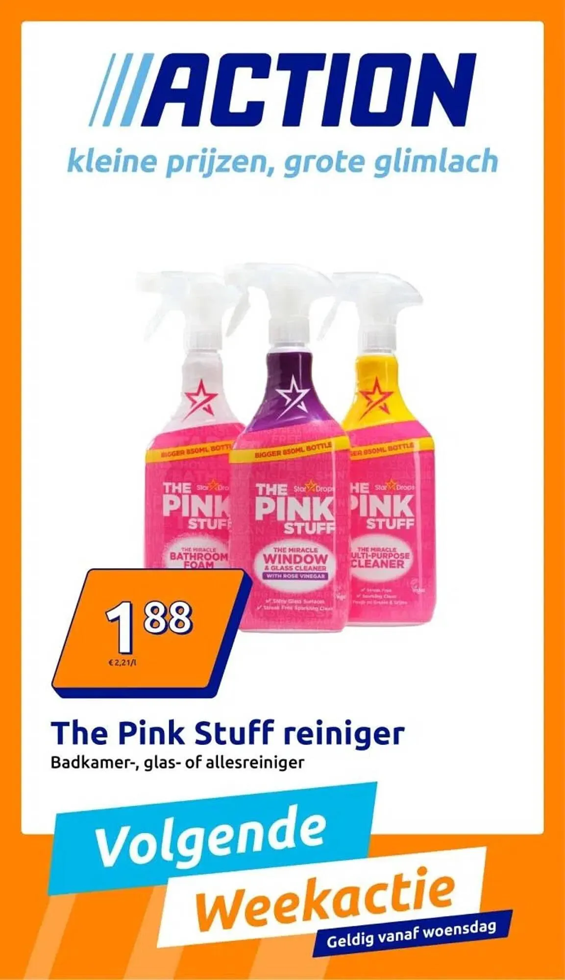 Action folder van 23 april tot 23 april 2025 - Folder pagina 1