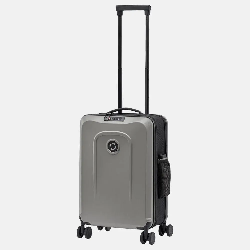 Senz Foldaway handbagage koffer opvouwbaar 55 cm silk grey