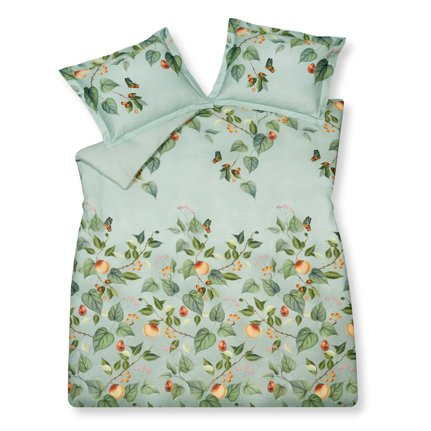 FRUIT GARDEN dekbedovertrekset | light green