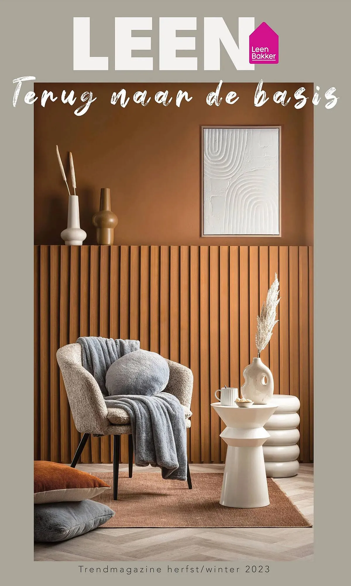 Leen Bakker folder van 5 oktober tot 25 februari 2024 - Folder pagina 1