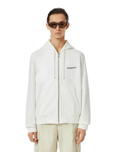 Moletom Diesel S-Ginn-Hood-Zip-Ind