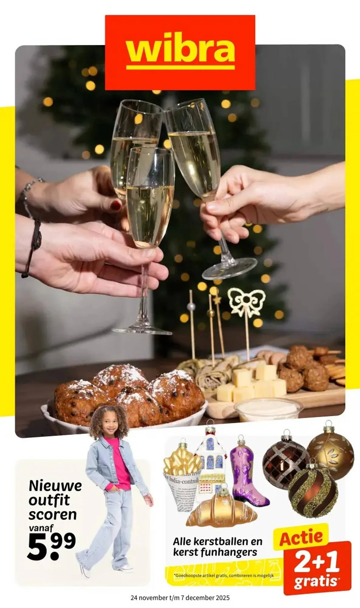 Wibra folder van 24 november tot 7 december 2025 - Folder pagina 1