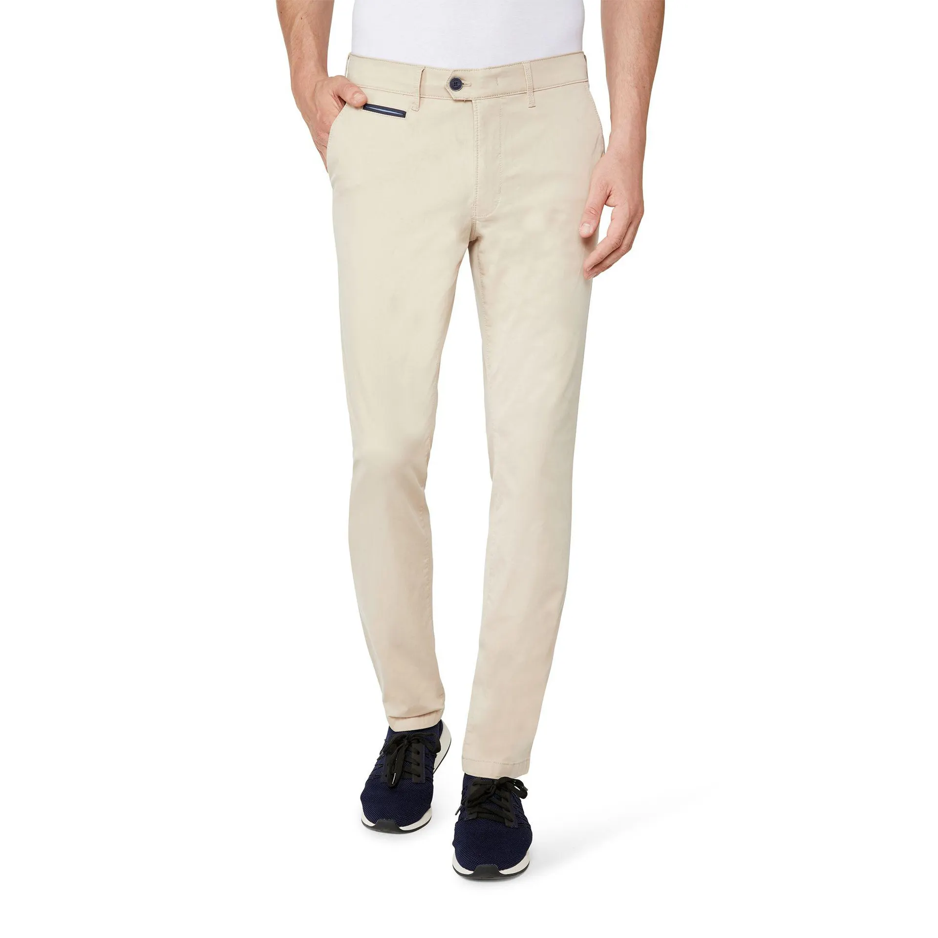 Benny-3 Modern Fit Chino Beige