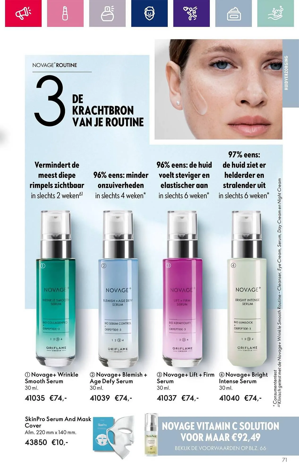 Oriflame folder van 1 december tot 19 december 2023 - Folder pagina 71