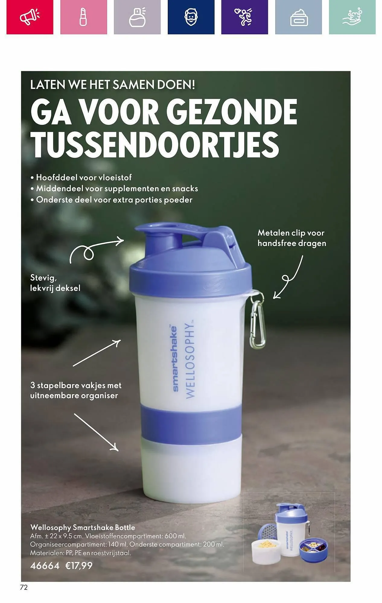 Oriflame folder van 8 november tot 28 november 2023 - Folder pagina 72