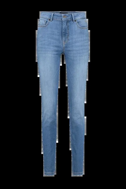 High waist skinny jeans