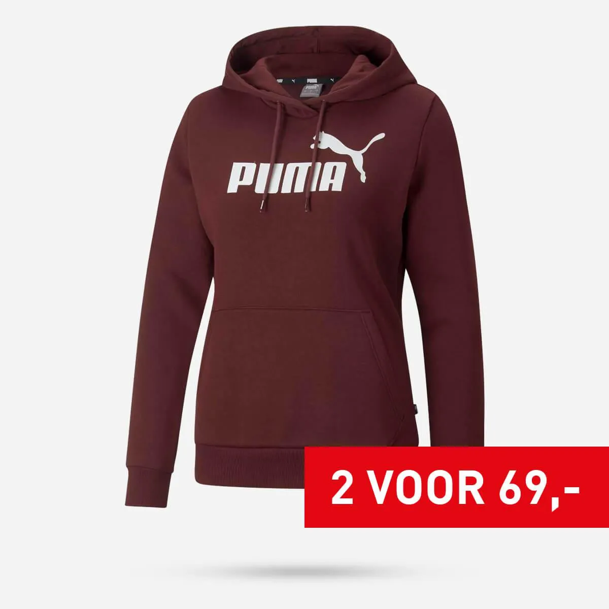 PUMA Essentials Logo Hoodie Fleece Dames