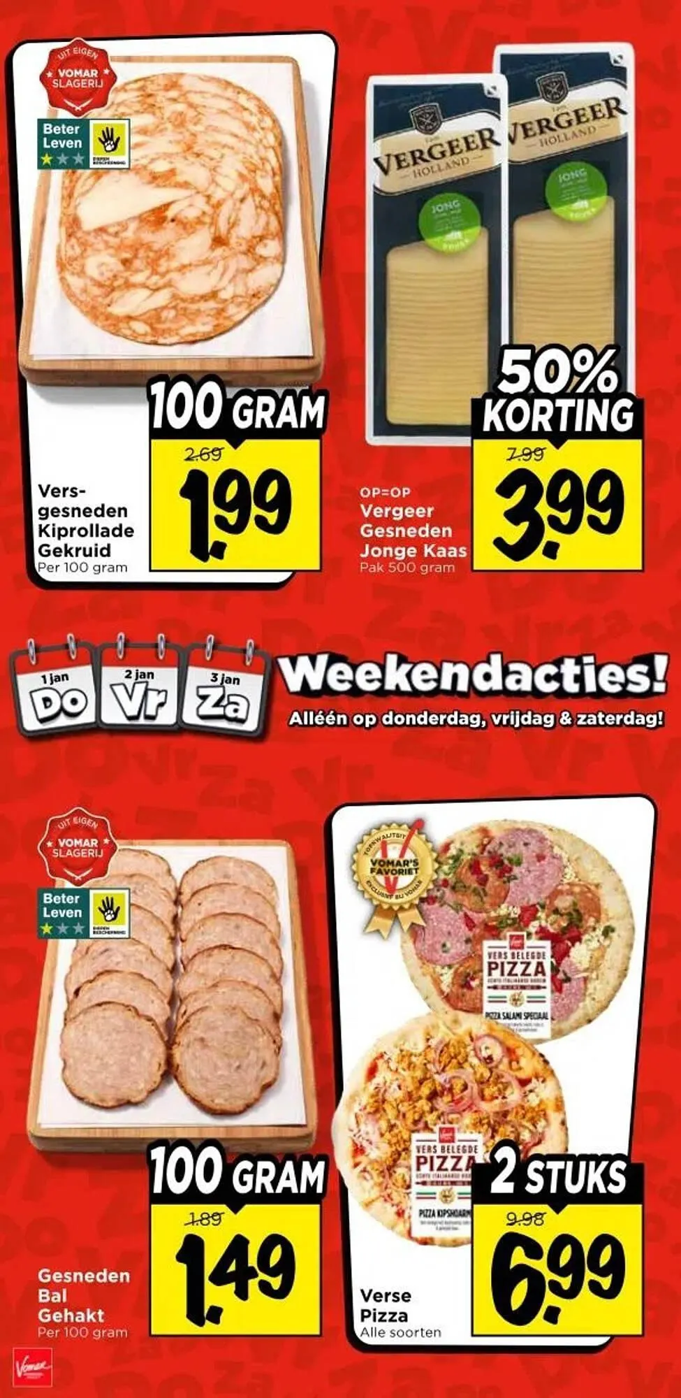 Vomar Voordeelmarkt folder van 1 januari tot 3 januari 2026 - Folder pagina 4