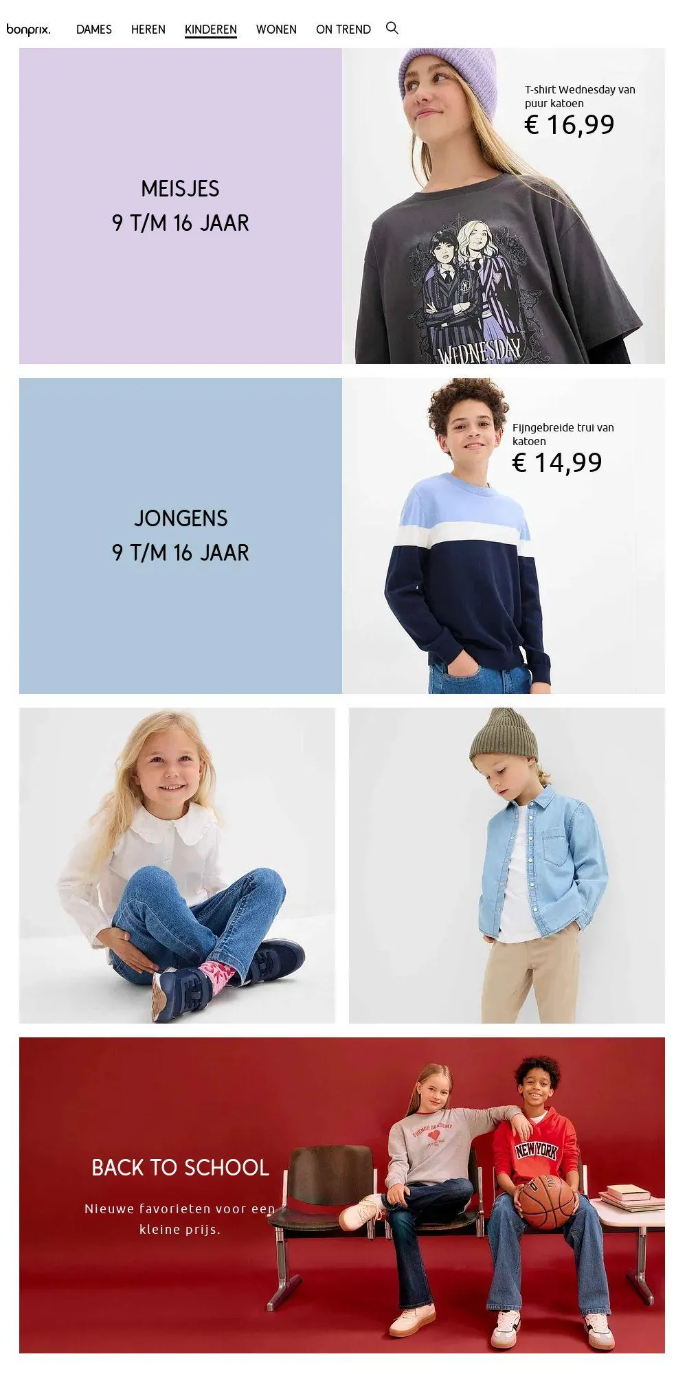Bonprix Actuele folder van 8 september tot 14 september 2025 - Folder pagina 1