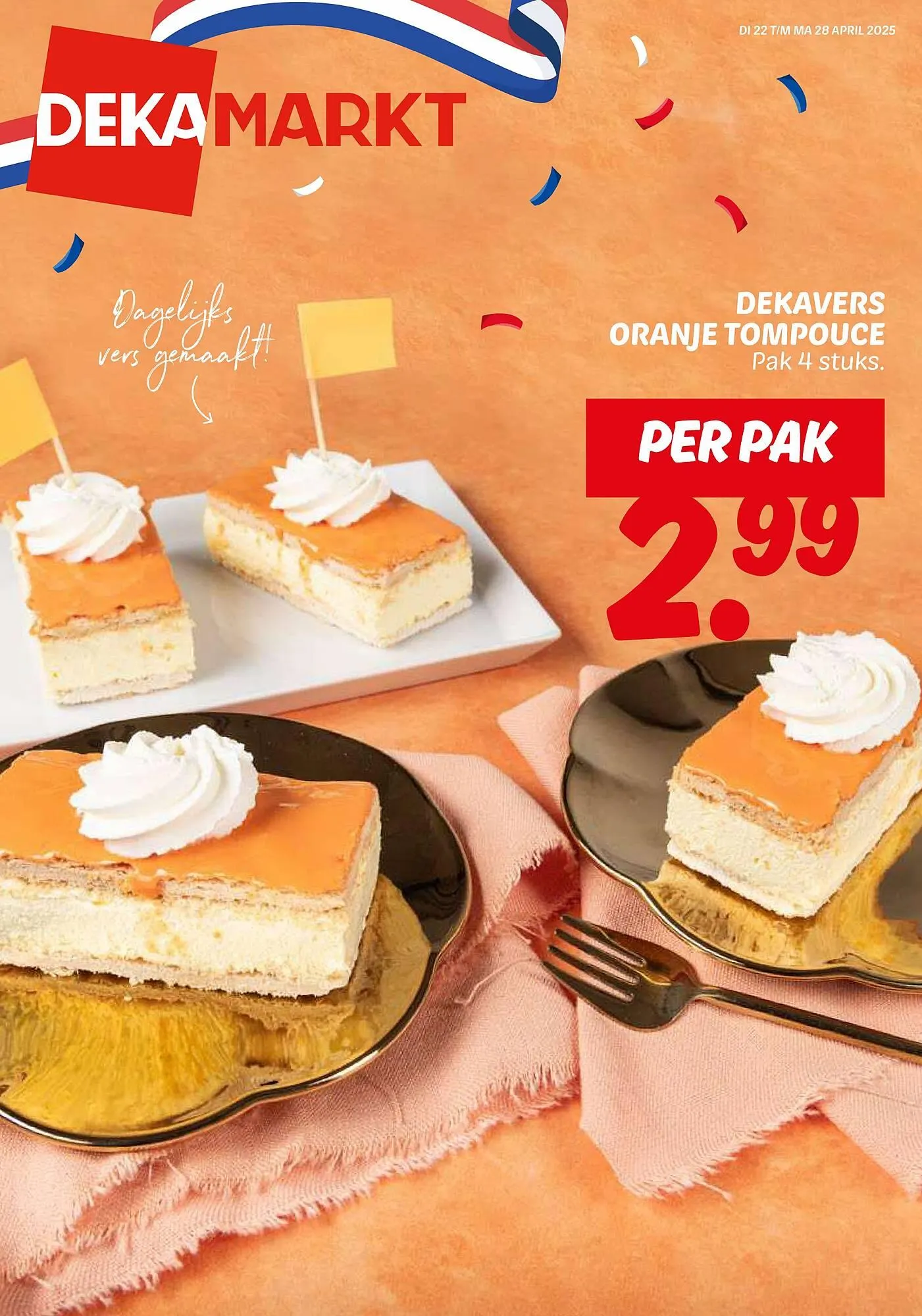 Dekamarkt folder van 22 april tot 28 april 2025 - Folder pagina 1