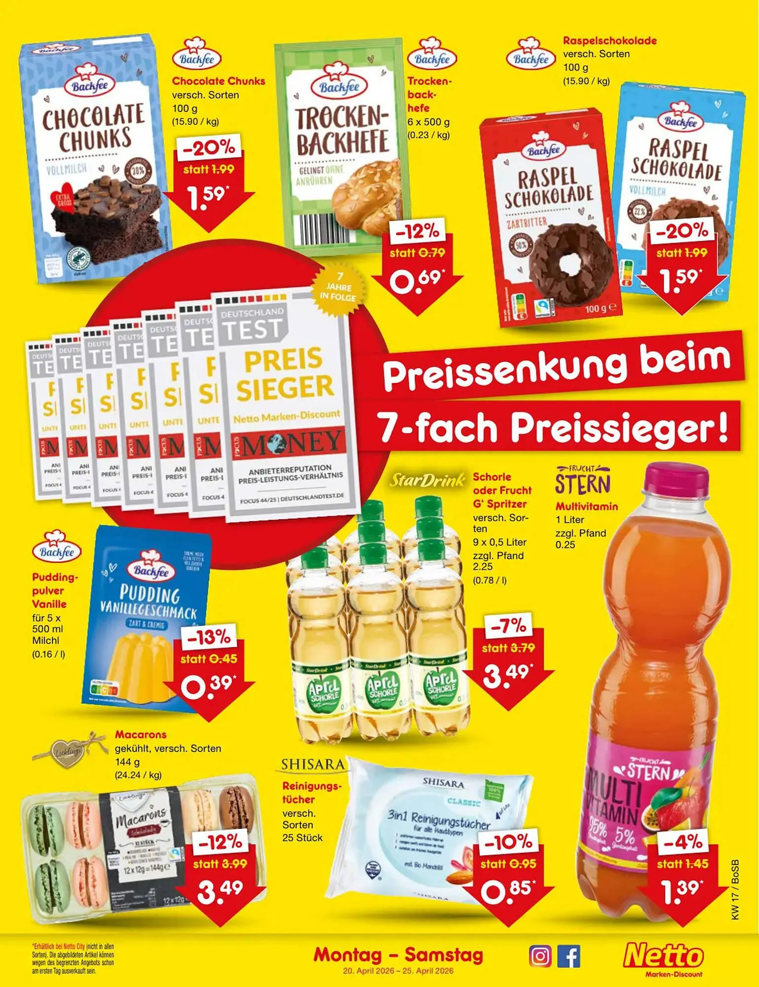 Netto Marken-Discount DE folder van 20 april tot 25 april 2026 - Folder pagina 17