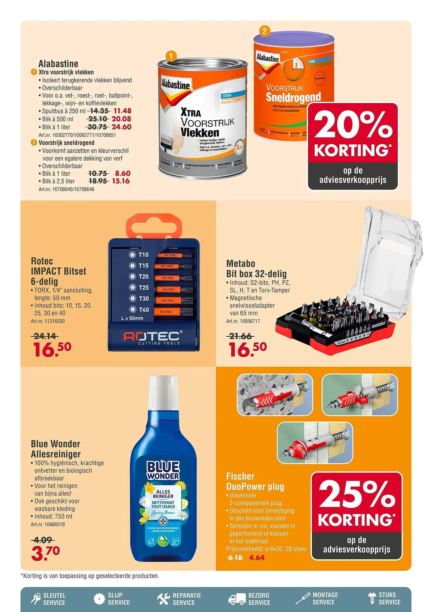 Enorm folder van 30 maart tot 18 april 2026 - Folder pagina 6