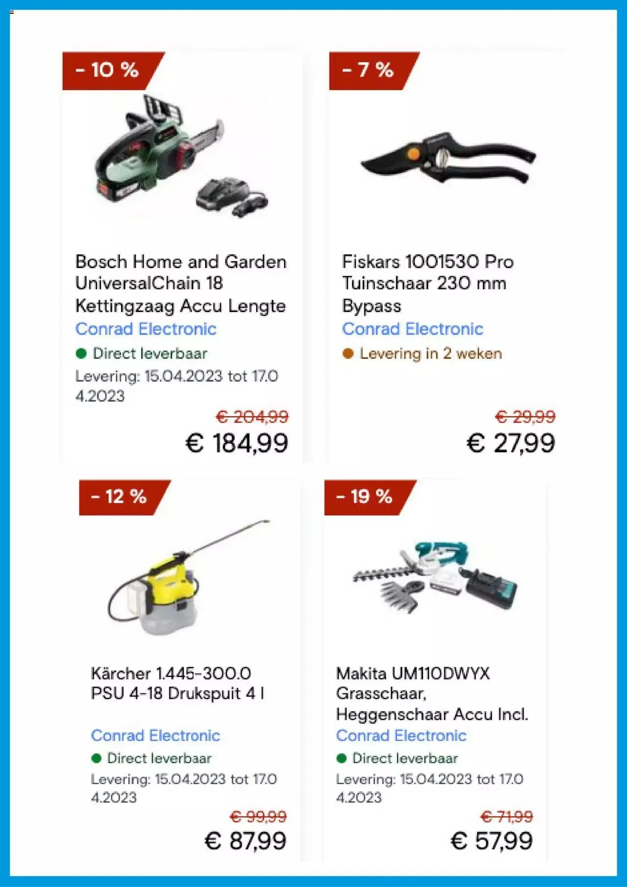 Conrad - Folder van 28 april tot 31 december 2023 - Folder pagina 2