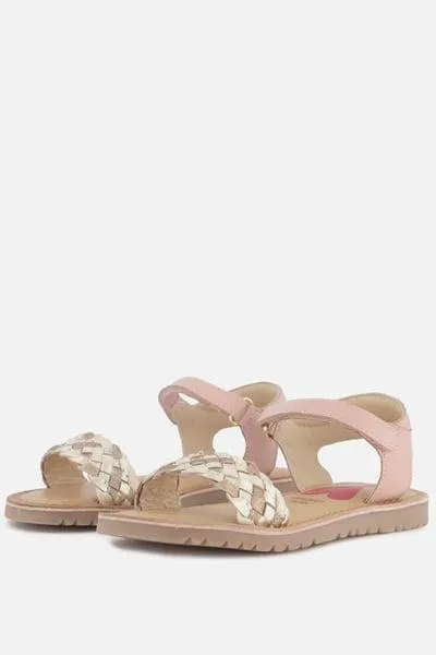 Shoesme Sandalen roze Leer