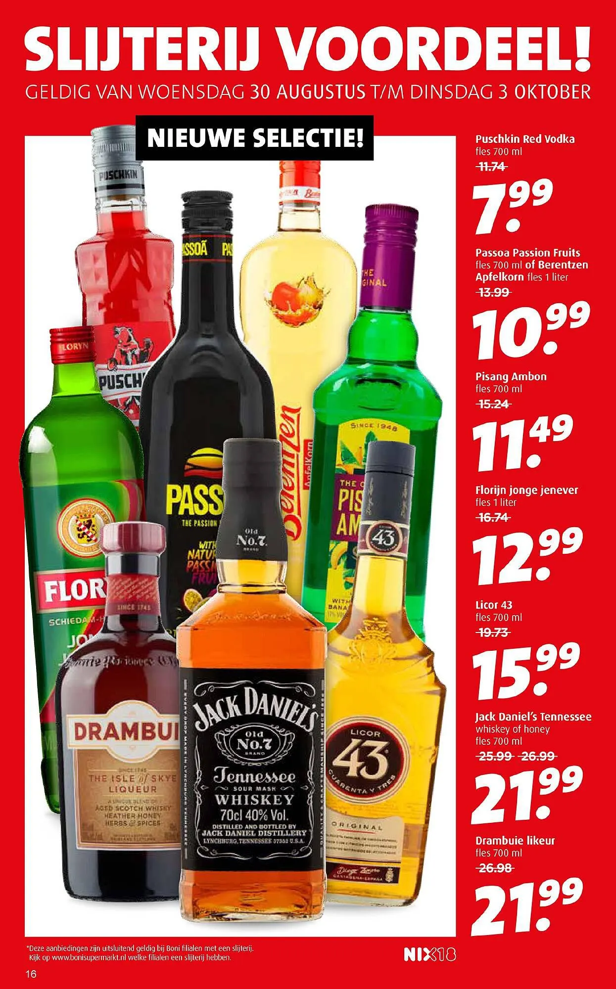 Boni folder van 30 augustus tot 5 september 2023 - Folder pagina 16