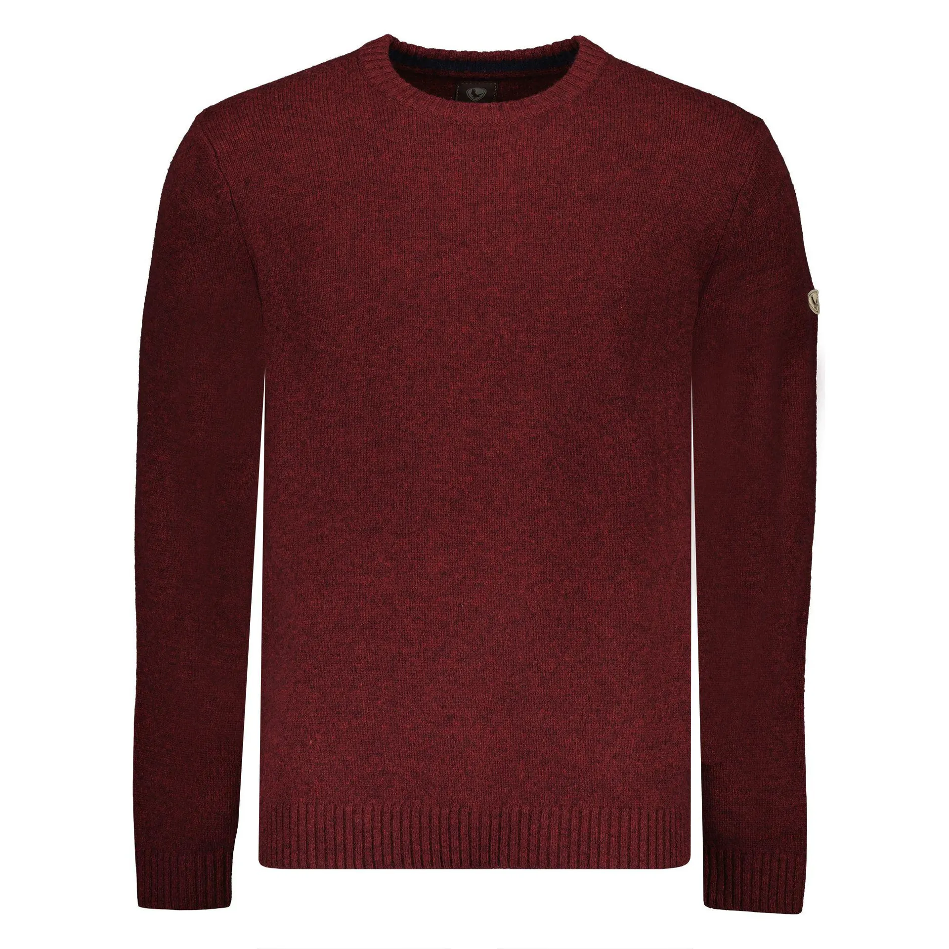 Lamswollen Trui met Ronde Hals Ruby