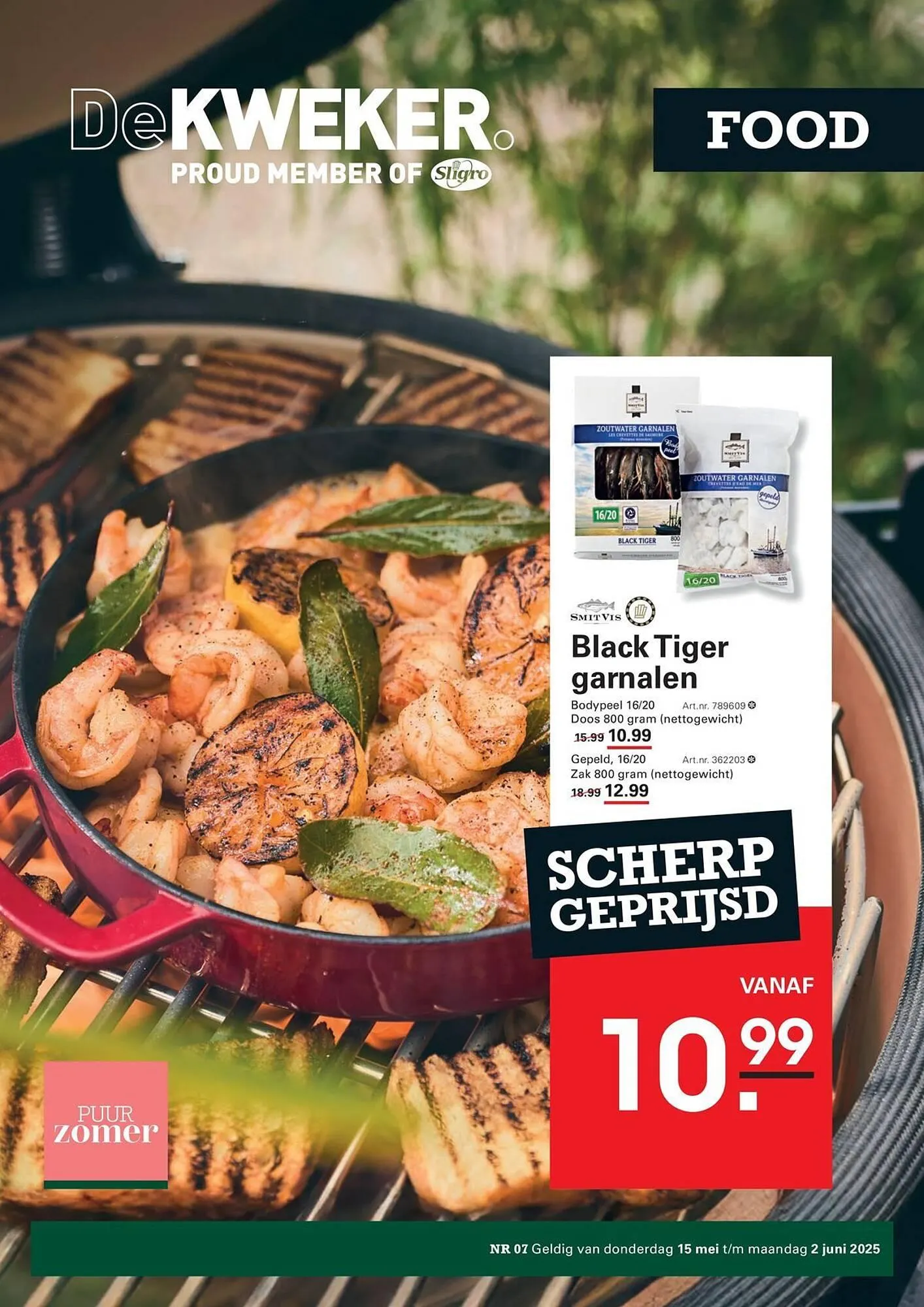 De Kweker folder van 15 mei tot 2 juni 2025 - Folder pagina 1