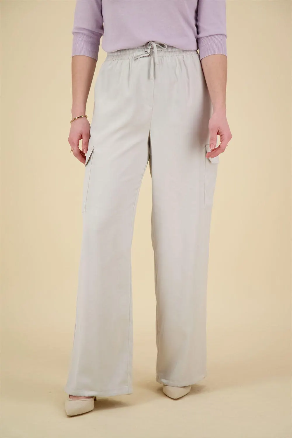 Cargo Pantalon Grijs