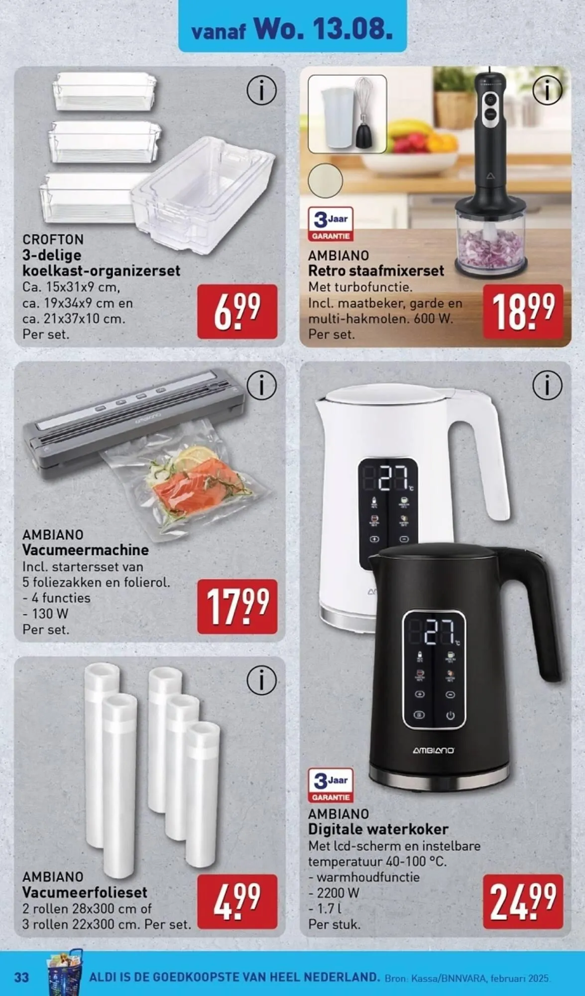 ALDI folder van 11 augustus tot 17 augustus 2025 - Folder pagina 33