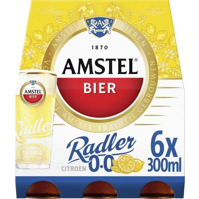 Amstel Radler citroen 0.0 bier 6-pack