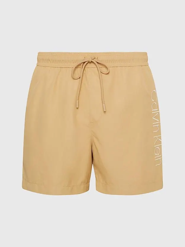 Medium zwemshort met trekkoord - Core Logo