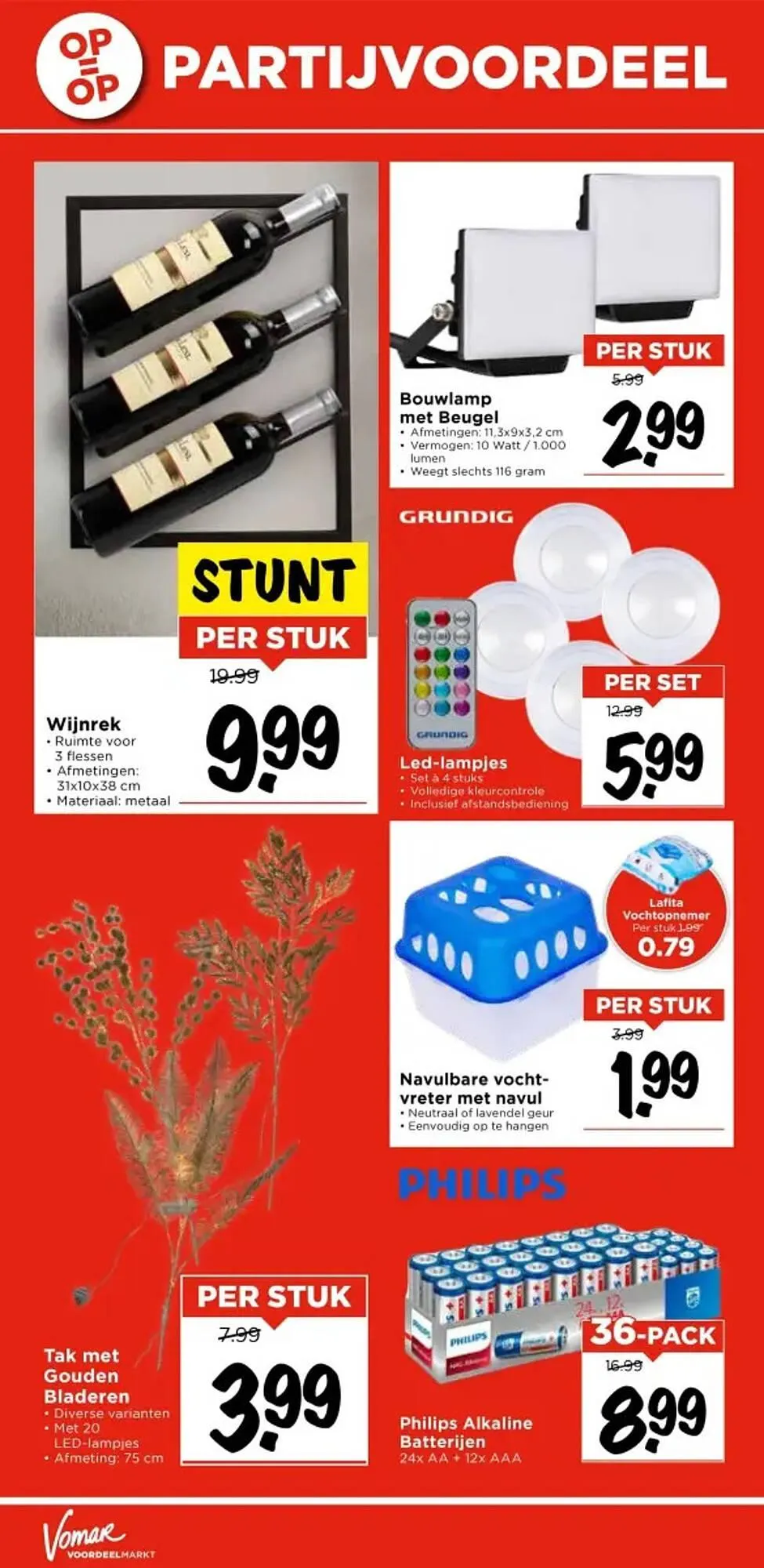 Vomar Voordeelmarkt folder van 9 november tot 15 november 2025 - Folder pagina 37