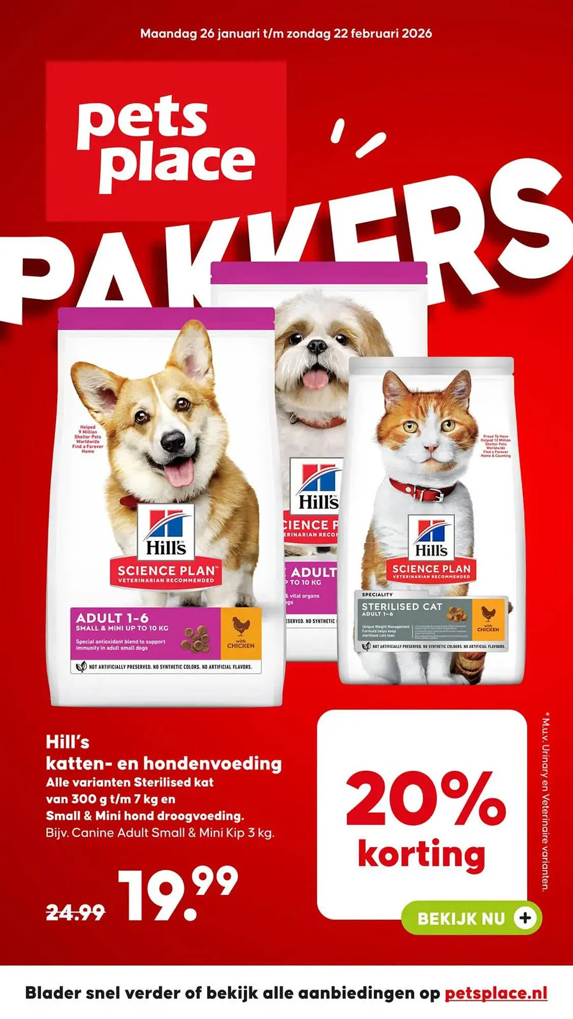 Pets Place folder van 13 februari tot 22 februari 2026 - Folder pagina 1