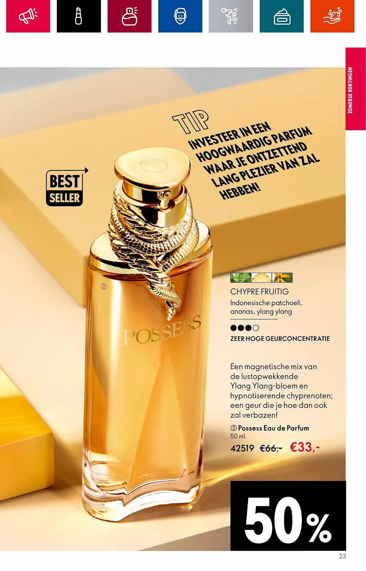 Oriflame folder van 18 juli tot 1 augustus 2023 - Folder pagina 23