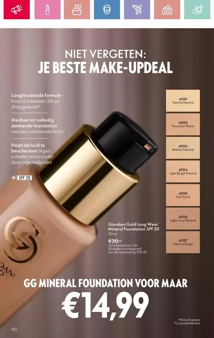 ORIFLAME folder van 5 januari tot 12 januari 2025 - Folder pagina 102
