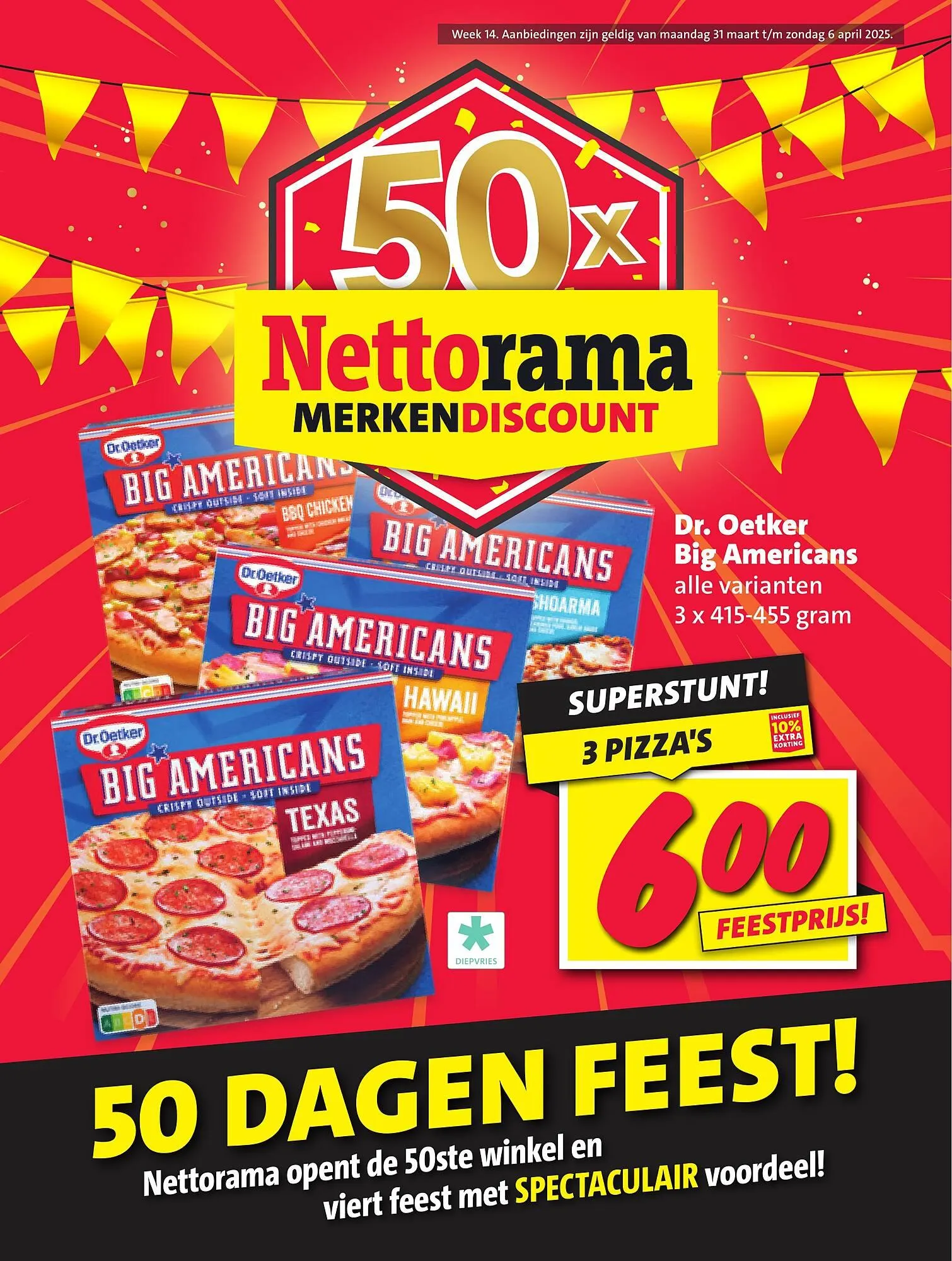 Nettorama folder van 31 maart tot 6 april 2025 - Folder pagina 1