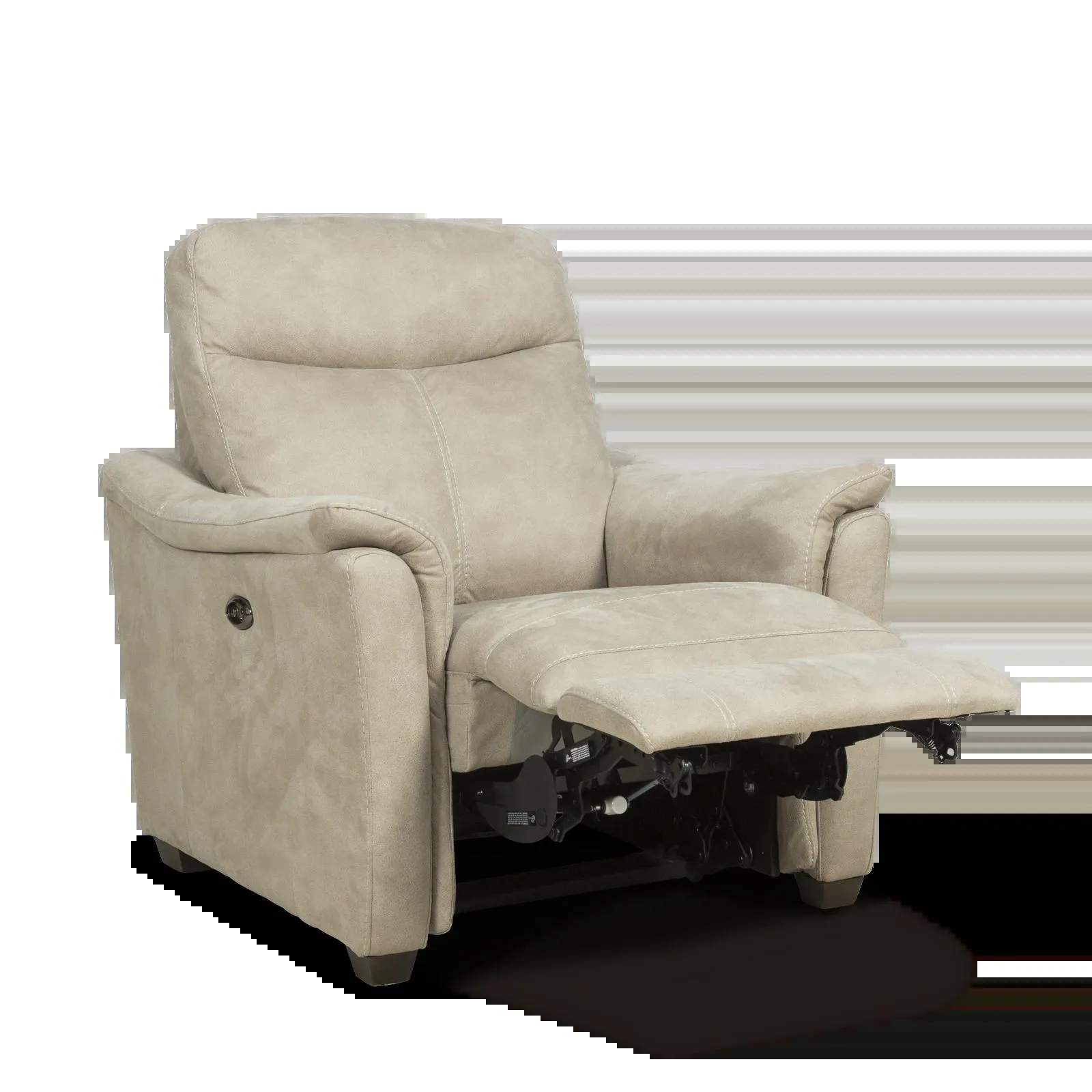 Relaxfauteuil (met USB) Omnia Select - Billy Joe Silver Grey