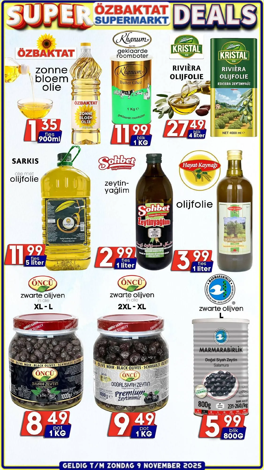Özbaktat Supermarkt folder van 11 september tot 9 november 2025 - Folder pagina 5