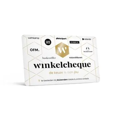 Winkelcheque cadeaukaart