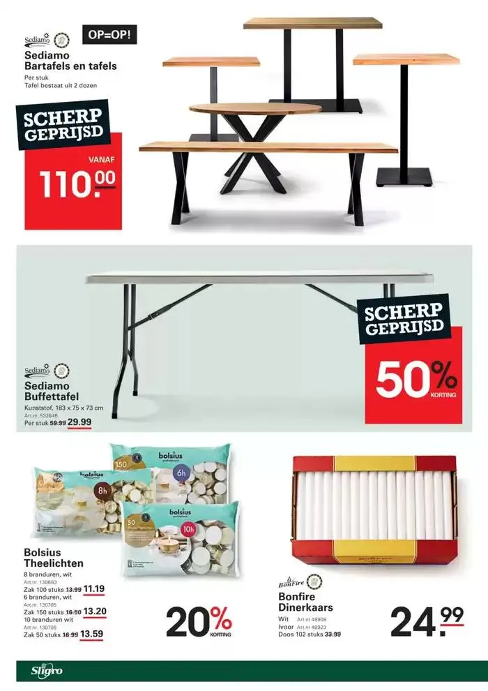 Geweldig aanbod voor koopjesjagers van 24 oktober tot 11 november 2024 - Folder pagina 64