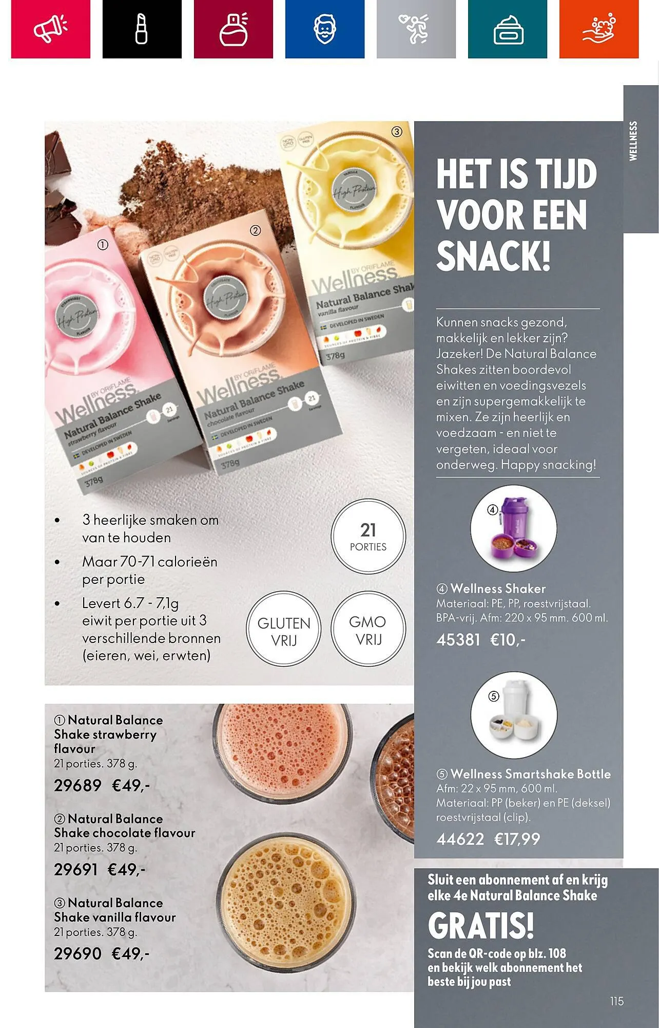 Oriflame folder van 28 juni tot 18 juli 2023 - Folder pagina 115