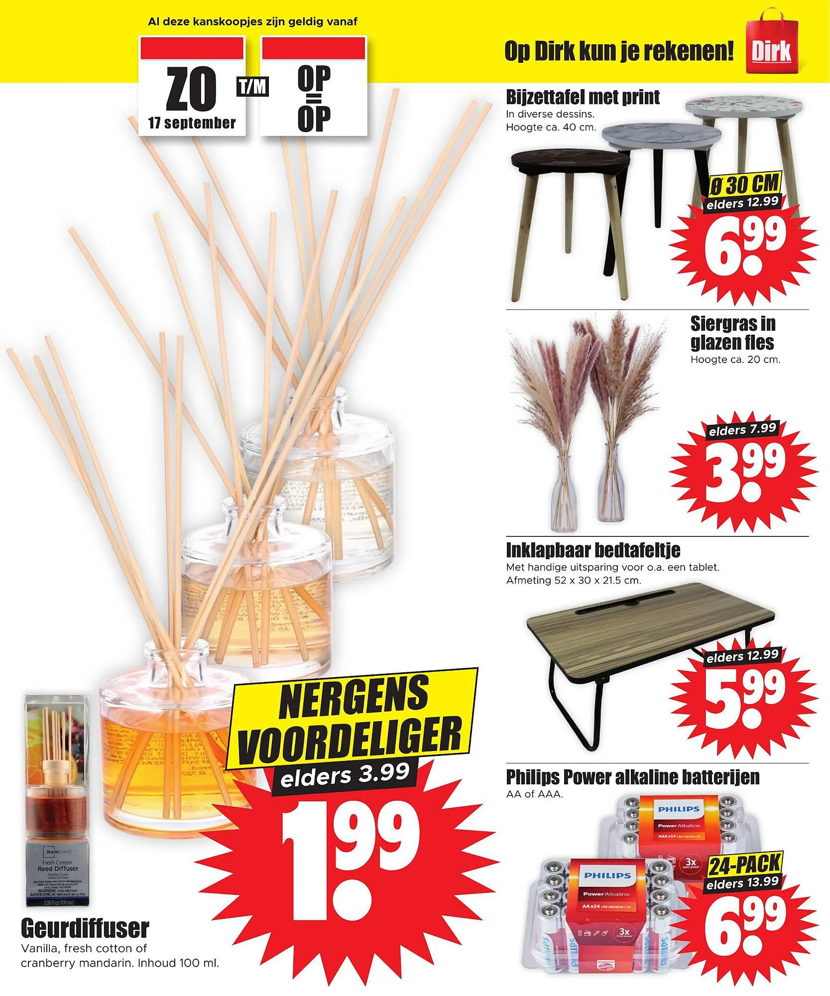 Dirk folder Kanskoopjes van 17 september tot 23 september 2023 - Folder pagina 5