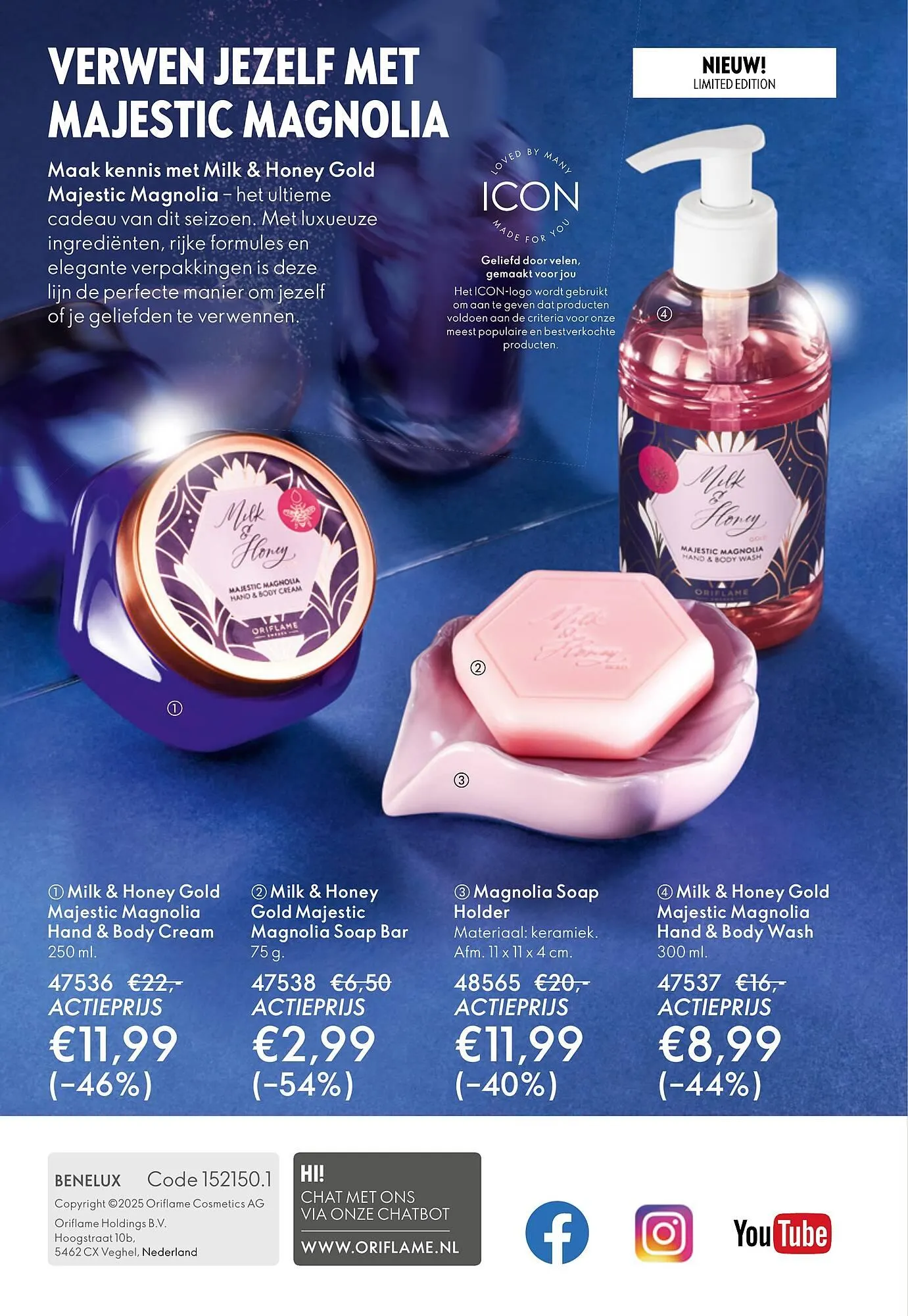 Oriflame brochure van 29 oktober tot 18 november 2025 - Folder pagina 148