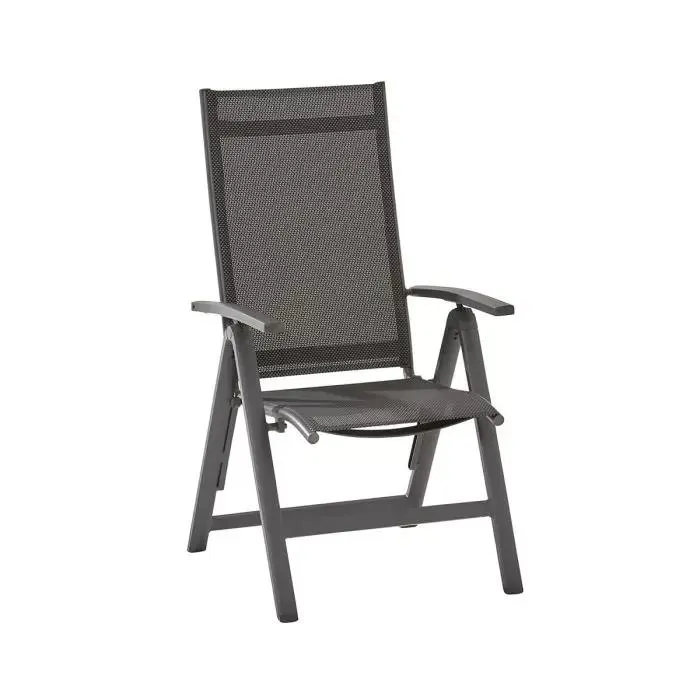 Verona tuinstoel verstelbaar - matt carbon