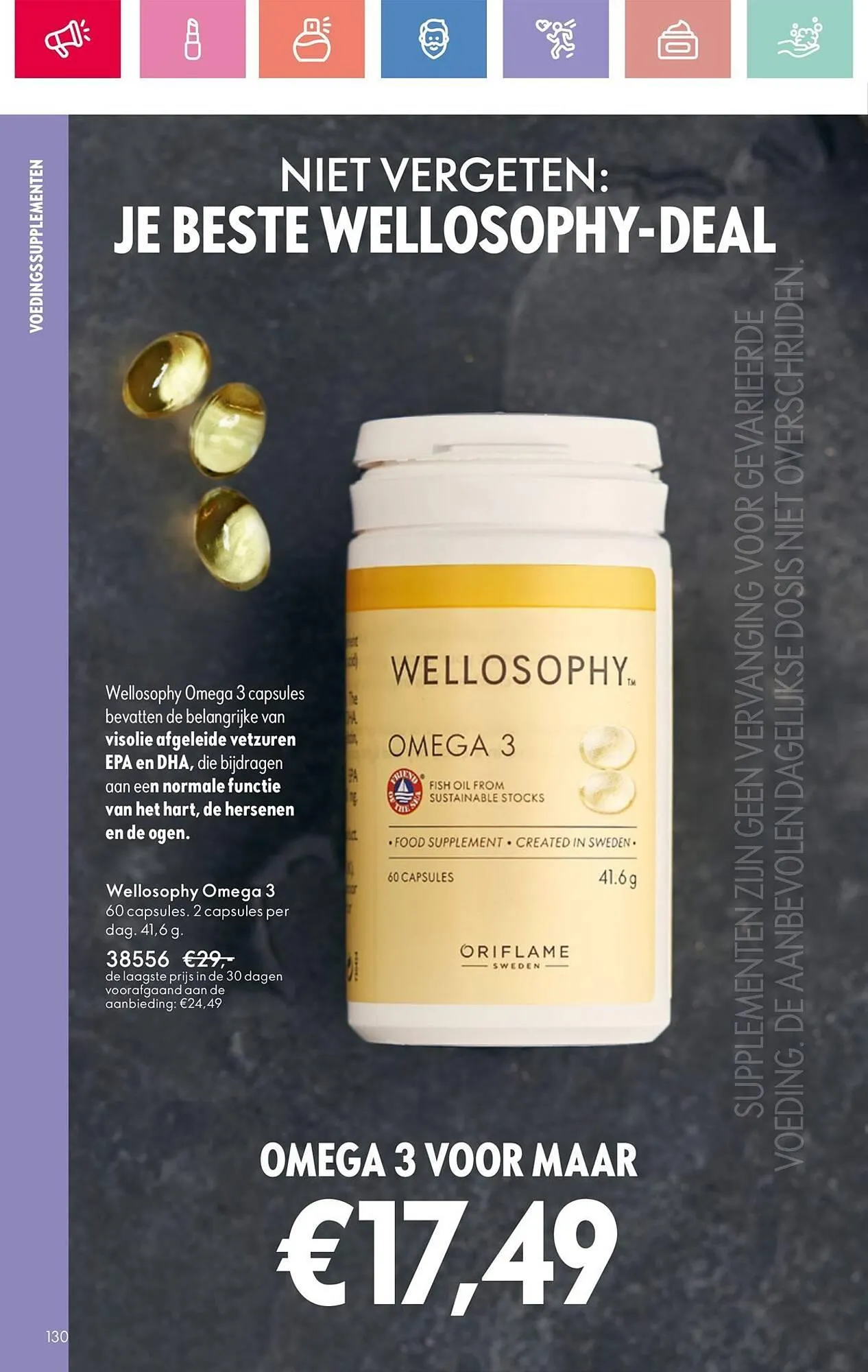 Oriflame folder van 22 juni tot 12 juli 2025 - Folder pagina 130