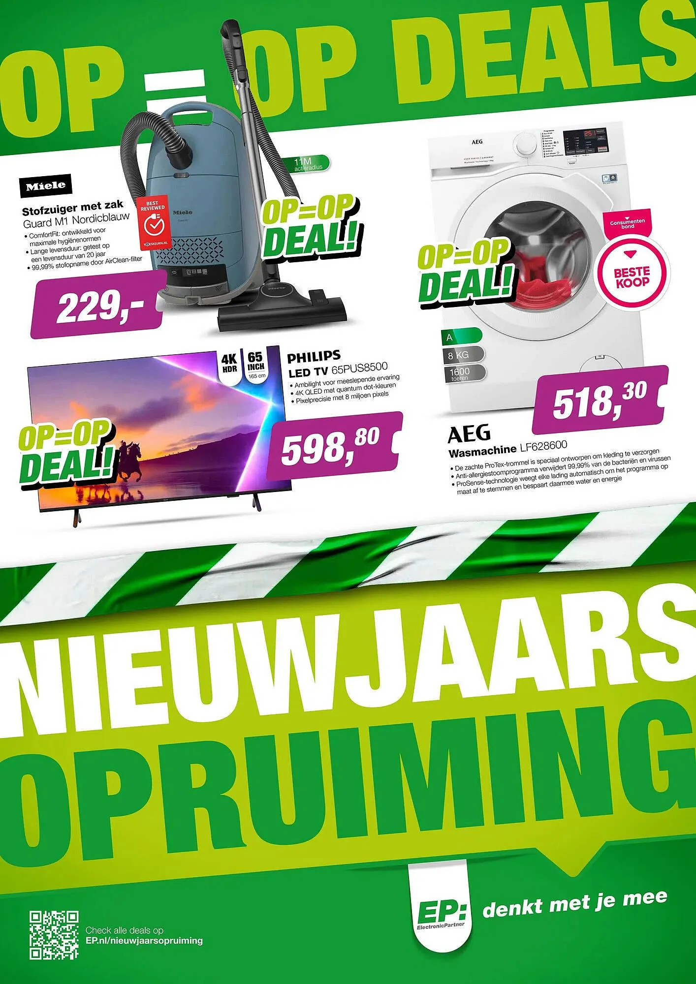 EP folder van 2 januari tot 22 januari 2026 - Folder pagina 1