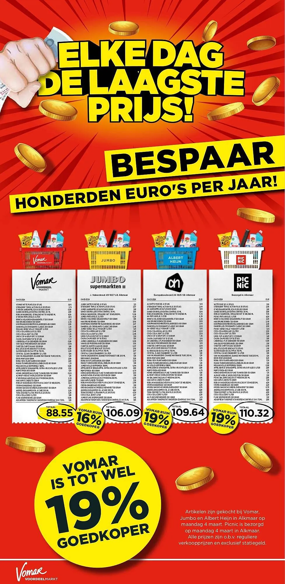 Vomar Voordeelmarkt weekend folder van 21 maart tot 23 maart 2024 - Folder pagina 2