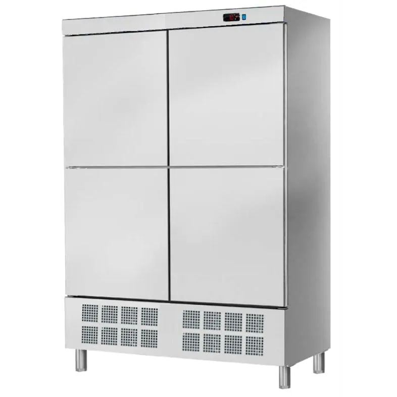 Koelkast 4 deuren 560 x 542 - 1400x720x2070 mm - 340 W 230/1V - 76020609 Eurast