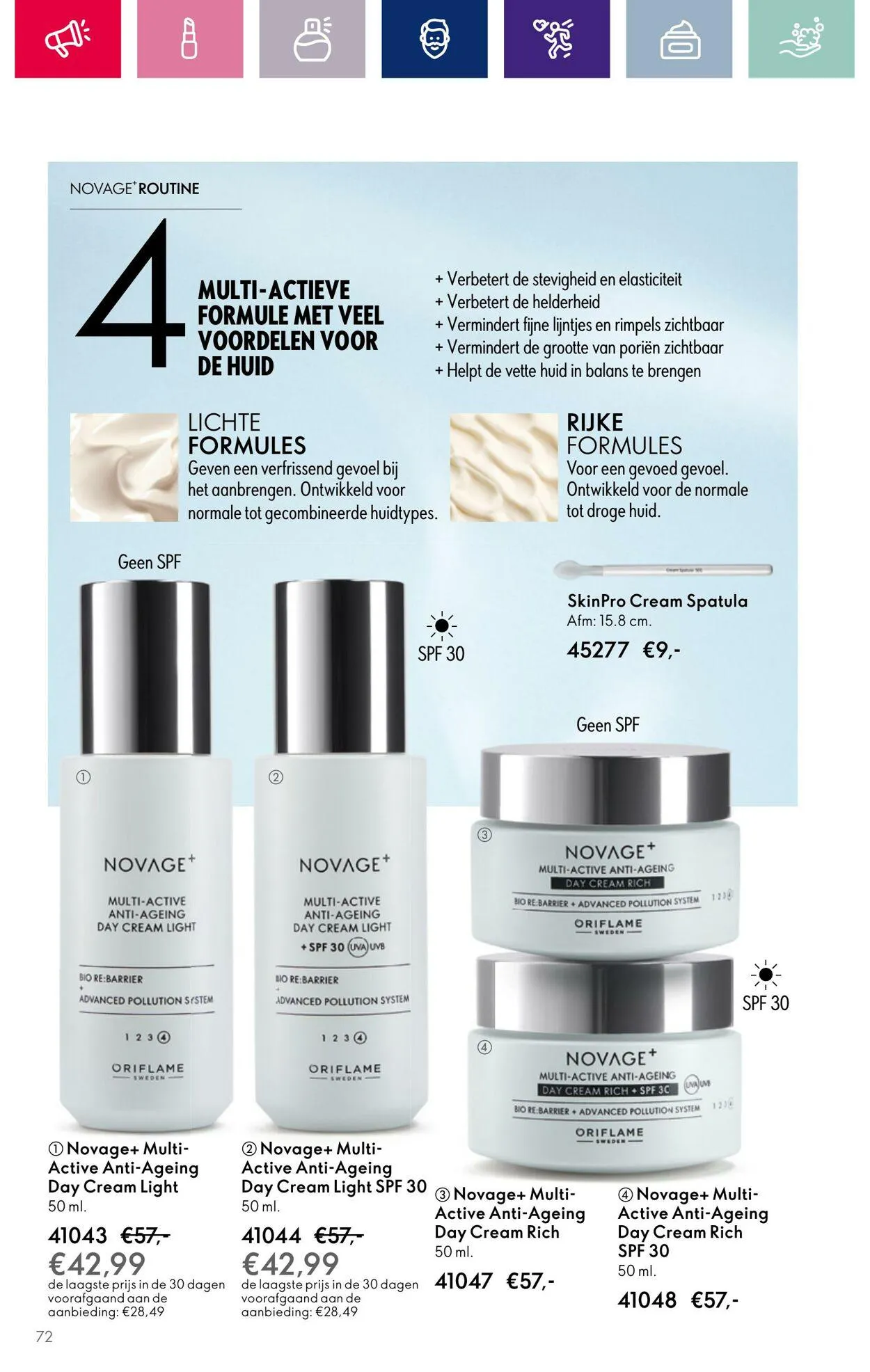 Oriflame Actuele folder van 29 november tot 19 december 2023 - Folder pagina 72