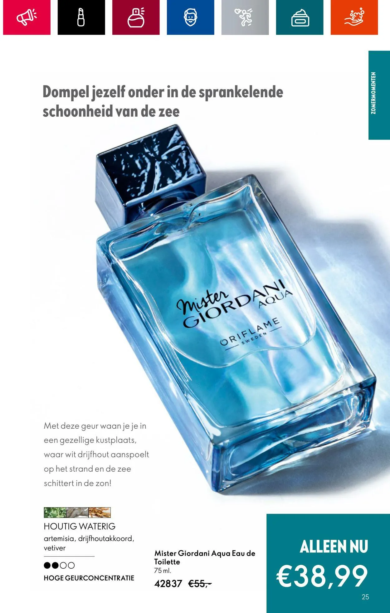 Oriflame Actuele folder van 28 juni tot 18 juli 2023 - Folder pagina 25