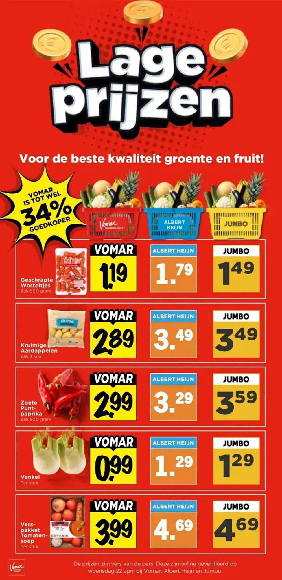 Vomar Voordeelmarkt folder van 23 april tot 25 april 2026 - Folder pagina 24