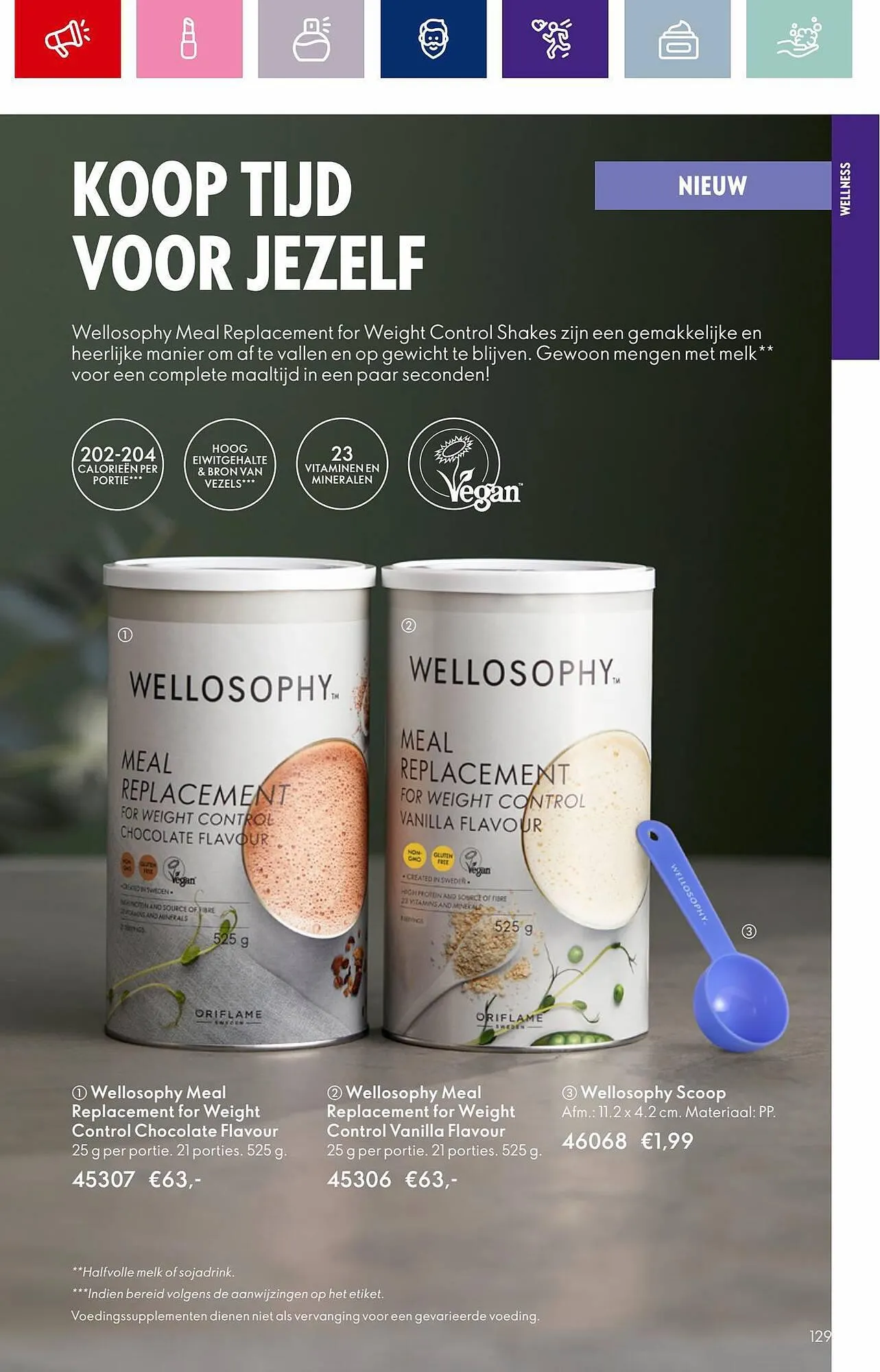 Oriflame folder van 12 september tot 3 oktober 2023 - Folder pagina 129