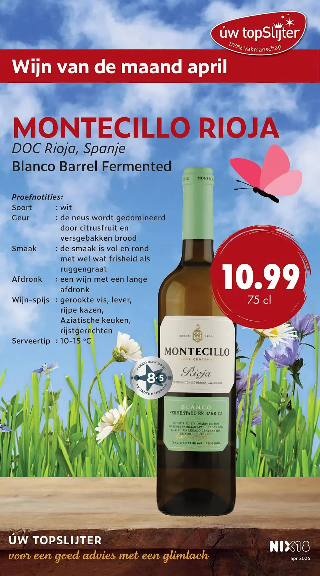 Uw topSlijter folder van 1 april tot 30 april 2026 - Folder pagina 1